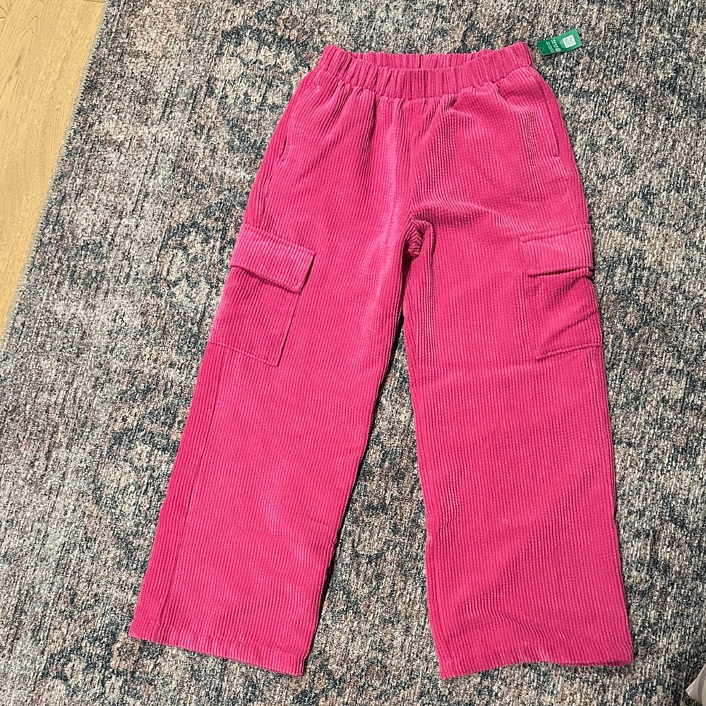GAP Kids Bright Pink Corduroy Pants